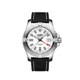  Shop Authentic Breitling Avenger Automatic GMT 43 White Dial Black Nylon Strap Watch for Men - A32397101A1X1 - Luxxuri