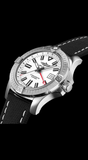  Shop Authentic Breitling Avenger Automatic GMT 43 White Dial Black Nylon Strap Watch for Men - A32397101A1X1 - Luxxuri