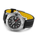Breitling Avenger Automatic GMT 43 Black Dial Black Nylon Strap Watch for Men - A32397101B1X1