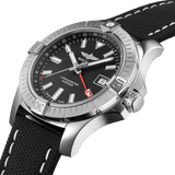  Shop Authentic Breitling Avenger Automatic GMT 43 Black Dial Black Nylon Strap Watch for Men - A32397101B1X1 - Luxxuri