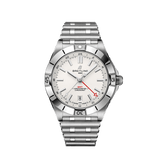  Shop Authentic Breitling Chronomat GMT 40 White Dial Silver Steel Strap Watch for Men - A32398101A1A1 - Luxxuri
