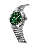  Shop Authentic Breitling Chronomat GMT 40 Green Dial Silver Steel Strap Watch for Men - A32398101L1A1 - Luxxuri