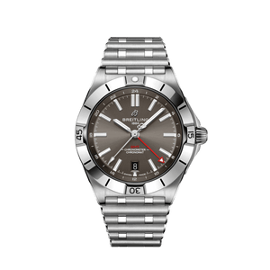  Shop Authentic Breitling Chronomat GMT 40 Brown Dial Silver Steel Strap Watch for Men - A32398101M1A1 - Luxxuri