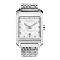 Burberry Heritage Diamond White Dial Silver Stainless Steel Strap Watch for Women - BU1583