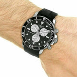  Shop Authentic Tissot Seastar 1000 Chronograph Black Dial Black Rubber Strap Watch For Men - T120.417.17.051.00 - Luxxuri