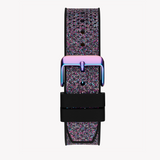  Shop Authentic Guess Multifunction Analog Purple Dial Black Rubber Strap Watch For Women - GW0620L4 - Luxxuri