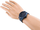  Shop Authentic Tommy Hilfiger Damon Quartz Blue Dial Blue Mesh Bracelet Watch for Men - 1791421 - Luxxuri