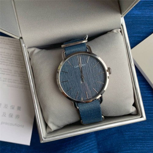  Shop Authentic Calvin Klein Even Green Dial Green NATO Strap Watch for Men - K7B211WL - Luxxuri