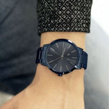  Shop Authentic Armani Exchange Cayde Analog Blue Dial Blue Steel Strap Watch For Men - AX2702 - Luxxuri