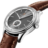  Shop Authentic Breitling Premier Automatic 40mm Grey Dial Brown Leather Strap Watch for Men - A37340351B1P2 - Luxxuri