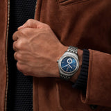  Shop Authentic Breitling Premier Automatic 40mm Blue Dial Silver Steel Strap Watch for Men - A37340351C1A1 - Luxxuri