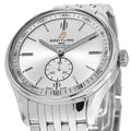  Shop Authentic Breitling Premier Automatic 40mm Stainless Steel Silver Dial Mens Watch - A37340351G1A1 - Luxxuri