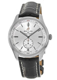  Shop Authentic Breitling Premier Automatic 40mm Silver Dial Black Leather Strap Watch for Men - A37340351G1P1 - Luxxuri
