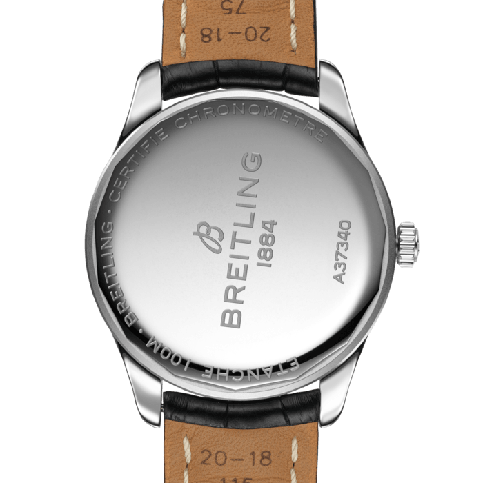  Shop Authentic Breitling Premier Automatic 40mm Blue Dial Brown Leather Strap Mens Watch - A37340351C1X2 - Luxxuri