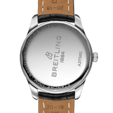  Shop Authentic Breitling Premier Automatic 40mm Blue Dial Brown Leather Strap Mens Watch - A37340351C1X2 - Luxxuri