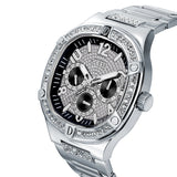  Shop Authentic Guess Duke Glitz Black Dial Silver Steel Strap Watch For Men - GW0576G1 - Luxxuri