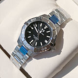 Shop Authentic Tag Heuer Aquaracer Black Dial Silver Steel Strap Watch for Women - WBD1310.BA0740 - Luxxuri