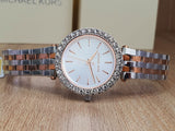  Shop Authentic Michael Kors Darci Quartz Silver Dial Two Tone Steel Strap Watch For Women - MK4515 - Luxxuri