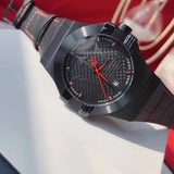  Shop Authentic Maserati Potenza 3H STR Black Dial 42mm Leather Strap Watch For Men - R8851108010 - Luxxuri