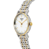  Shop Authentic Tissot T Classic Everytime Small White Dial Two Tone Mesh Bracelet Watch For Women - T109.210.22.031.00 - Luxxuri