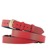  Shop Authentic Versace V-Flare Quartz Silver Dial Red Leather Strap Watch for Women - VEBN00418 - Luxxuri