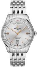 Shop Authentic Breitling Premier Automatic Day & Date 40mm Stainless Steel Mens Watch - A45340211G1A1 - Luxxuri