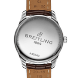  Shop Authentic Breitling Premier Automatic Chronometer 40mm Silver Dial Mens Watch - A45340211G1X3 - Luxxuri