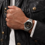  Shop Authentic Breitling Premier Automatic 40mm Day & Date Black Dial Silver Steel Strap Mens Watch - A45340241B1A1 - Luxxuri