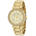  Shop Authentic Michael Kors Parker White Dial Gold Steel Strap Watch for Women - MK6056 - Luxxuri