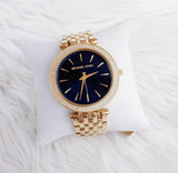 Shop Authentic Michael Kors Darci Blue Dial Gold Steel Strap Watch for Women - MK3406 - Luxxuri