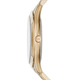  Shop Authentic Michael Kors Slim Runway Green Dial Gold Steel Strap Watch for Women - MK3435 - Luxxuri