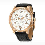  Shop Authentic Tommy Hilfiger Jake Multifunction White Dial Black Leather Strap Watch for Men - 1791236 - Luxxuri