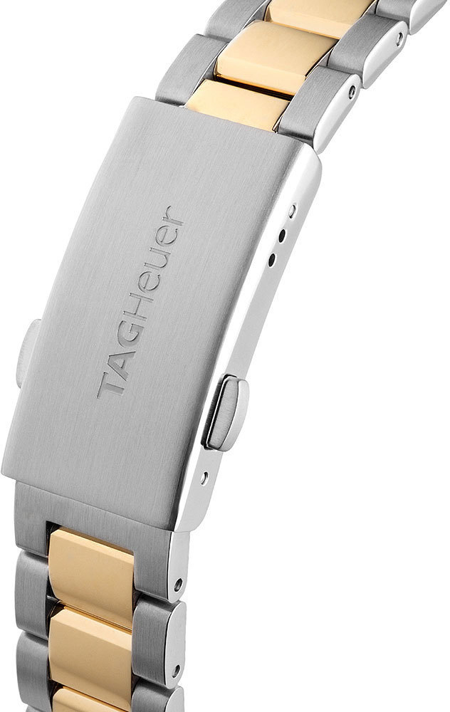 Tag Heuer Aquaracer Diamonds Mother of Pearl Dial Two Tone Steel Strap Watch for Women - WBD1323.BB0320