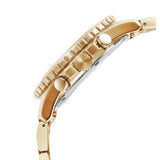  Shop Authentic Fossil FB-01 Chronograph Black Dial Gold Steel Strap Watch for Men - FS5836 - Luxxuri