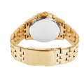Fossil FB-01 Chronograph Black Dial Gold Steel Strap Watch for Men - FS5836