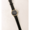  Shop Authentic Michael Kors Layton Three Hand Mother of Pearl Black Dial Black Leather Strap Watch For Women - MK2911 - Luxxuri