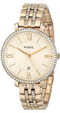  Shop Authentic Fossil Jacqueline Gold Dial Gold Steel Strap Watch for Women - ES3547 - Luxxuri
