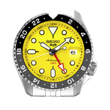  Shop Authentic Seiko 5 Sport SKX GMT US Special Creation Automatic Yellow Dial Silver Steel Strap Watch for Men - SSK017K1 - Luxxuri