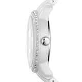  Shop Authentic Emporio Armani Ceramic White Dial White Ceramic Bracelet Watch For Women - AR1477 - Luxxuri