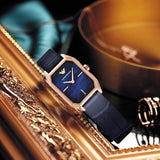 Shop Authentic Emporio Armani Gioia Quartz Mother of Pearl Blue Dial Blue Leather Strap Watch For Women - AR11426 - Luxxuri