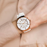  Shop Authentic Guess Athena White Dial White Rubber Strap Watch For Women - GW0030L3 - Luxxuri