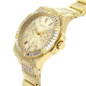  Shop Authentic Guess Zeus Diamonds Gold Dial Gold Steel Strap Watch for Men - GW0209G2 - Luxxuri