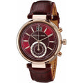  Shop Authentic Michael Kors Sawyer Maroon Dial Maroon Leather Strap Watch for Women - MK2426 - Luxxuri