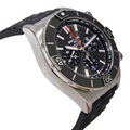  Shop Authentic Breitling Super Chronomat B01 44 Black Dial Black Rubber Strap Watch for Men - AB0136251B2S1 - Luxxuri