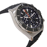  Shop Authentic Breitling Super Chronomat B01 44 Black Dial Black Rubber Strap Watch for Men - AB0136251B2S1 - Luxxuri
