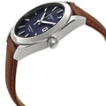  Shop Authentic Tissot Gentlemen Powermatic 80 Silicium Blue Dial Brown Leather Strap Watch For Men - T127.407.16.041.00 - Luxxuri