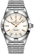  Shop Authentic Breitling Chronomat 32 Diamonds White Dial Silver Steel Strap Watch for Women - A77310101A3A1 - Luxxuri