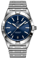  Shop Authentic Breitling Chronomat 32 Blue Dial Silver Steel Strap Watch for Women - A77310101C1A1 - Luxxuri