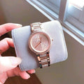  Shop Authentic Michael Kors Gabbi Rose Gold Dial Rose Gold Steel Strap Watch For Women - MK3986 - Luxxuri