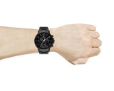  Shop Authentic Tommy Hilfiger Daniel Black Dial Black Steel Strap Watch for Men - 1710383 - Luxxuri